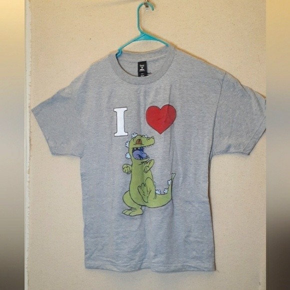 Reptar Rugrats Nicktoons Nickelodeon Nostalgia Tshirt Men's Large - Picture 3 of 7